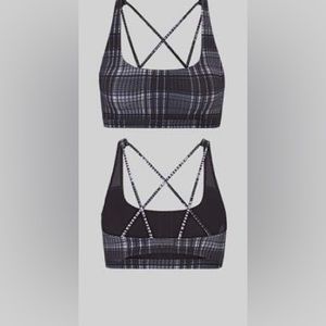 Stori Results Bra-Plaid, Size 8